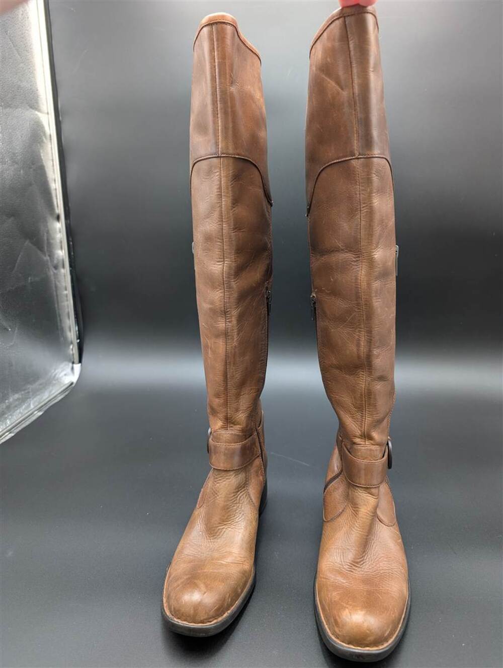 Born Crown Riding Boots Womens 8.5 Brown Leather Tall Equestrian Festival Boho